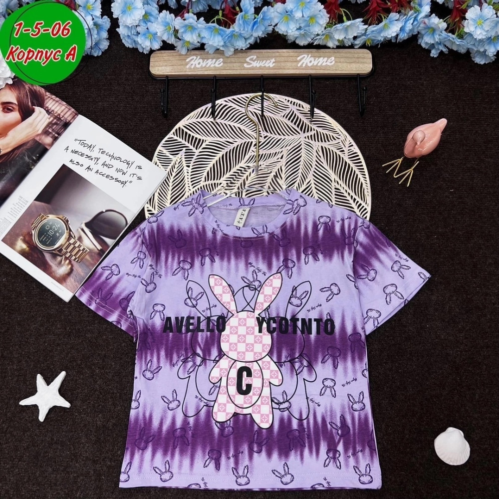 Детская футболка фиолетовая купить в Интернет-магазине Садовод База - цена 300 руб Садовод интернет-каталог
