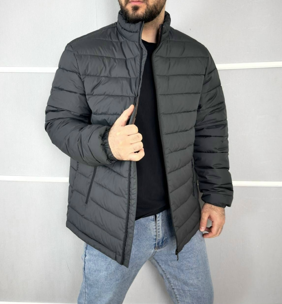 Куртка мужская темно-серая купить в Интернет-магазине Садовод База - цена 2300 руб Садовод интернет-каталог