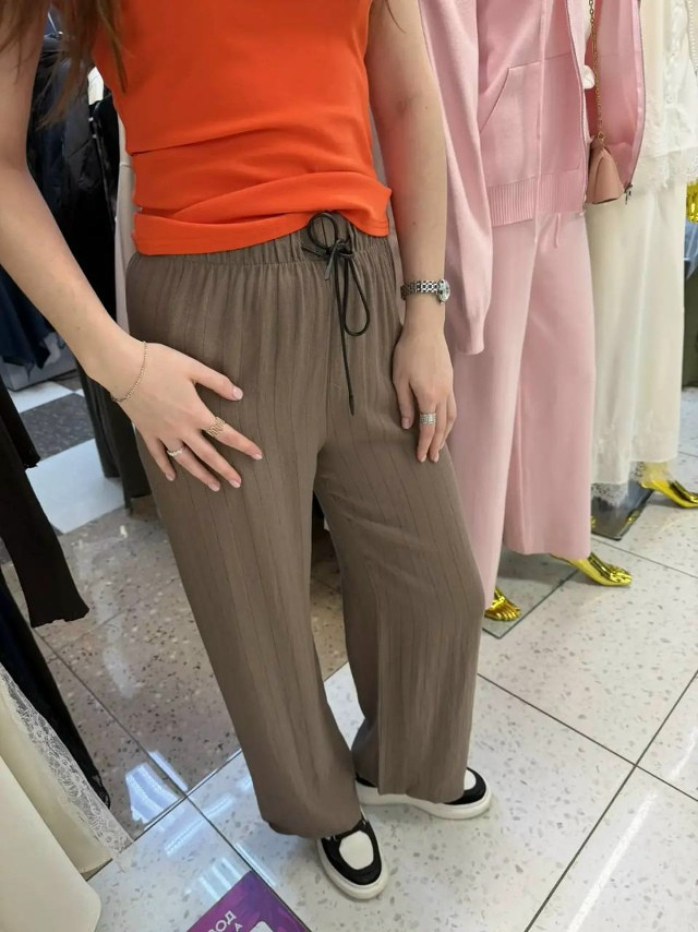 Женские брюки коричневые купить в Интернет-магазине Садовод База - цена 1000 руб Садовод интернет-каталог