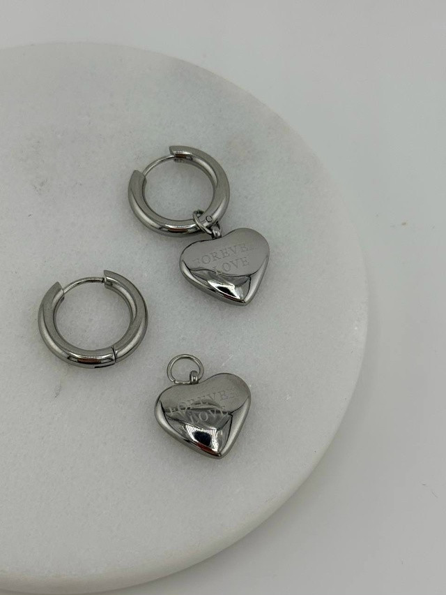 🤍 Серьги-трансформеры FOREVER LOVE купить в Интернет-магазине Садовод База - цена 250 руб Садовод интернет-каталог