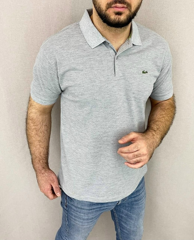 Мужская футболка серая