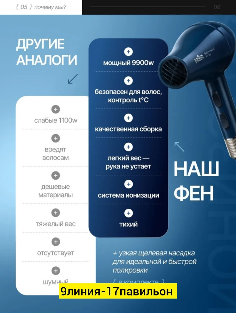 Фен купить в Интернет-магазине Садовод База - цена 750 руб Садовод интернет-каталог