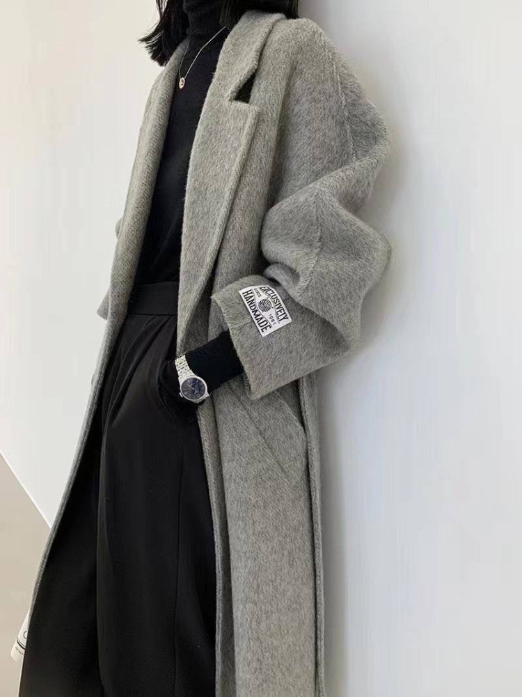 Женское пальто серое купить в Интернет-магазине Садовод База - цена 6500 руб Садовод интернет-каталог