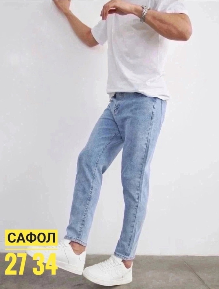 джинсы прямые купить в Интернет-магазине Садовод База - цена 500 руб Садовод интернет-каталог