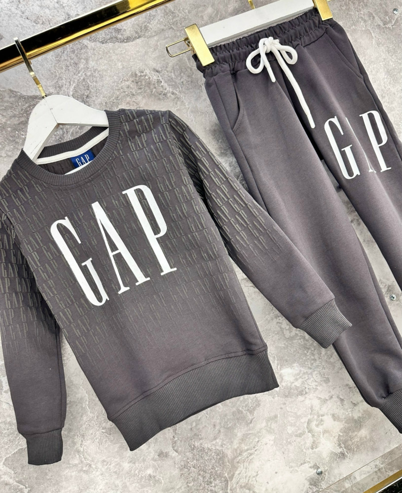 Детский костюм темно-серый купить в Интернет-магазине Садовод База - цена 950 руб Садовод интернет-каталог