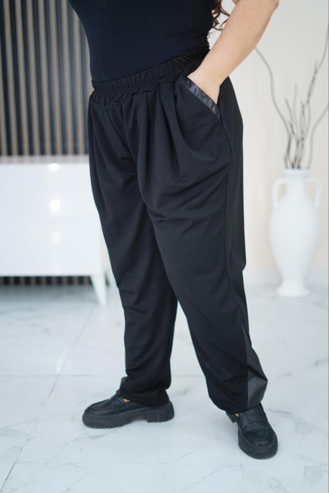 Женские брюки черные купить в Интернет-магазине Садовод База - цена 700 руб Садовод интернет-каталог