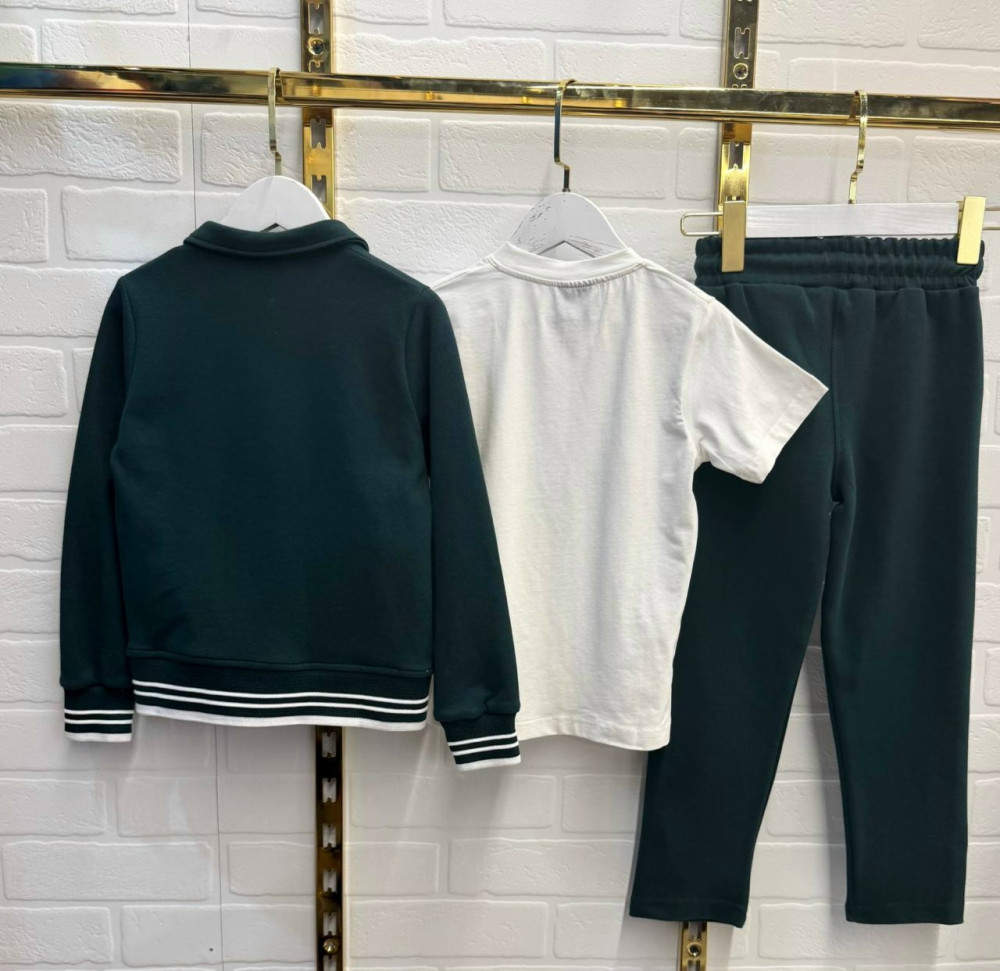 Детский костюм зеленый купить в Интернет-магазине Садовод База - цена 2550 руб Садовод интернет-каталог