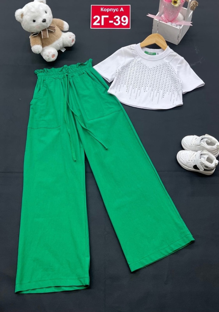 Детский костюм зеленый купить в Интернет-магазине Садовод База - цена 1250 руб Садовод интернет-каталог