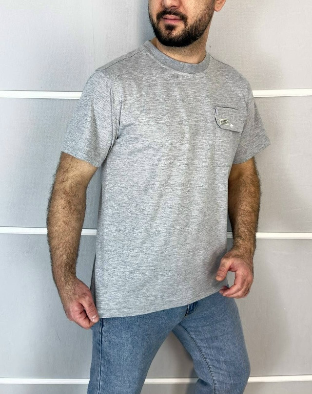 Мужская футболка серая купить в Интернет-магазине Садовод База - цена 650 руб Садовод интернет-каталог