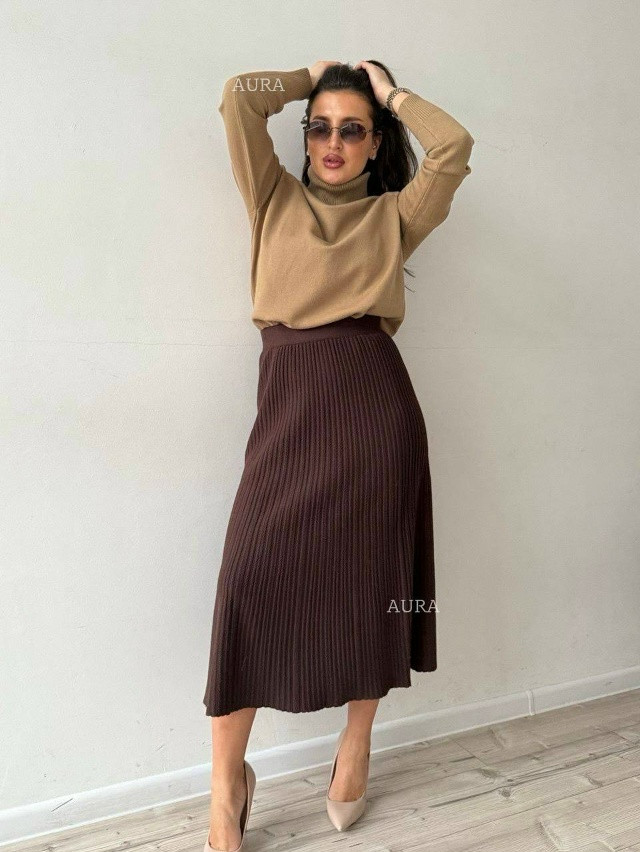 Свитер женский коричневый купить в Интернет-магазине Садовод База - цена 1350 руб Садовод интернет-каталог