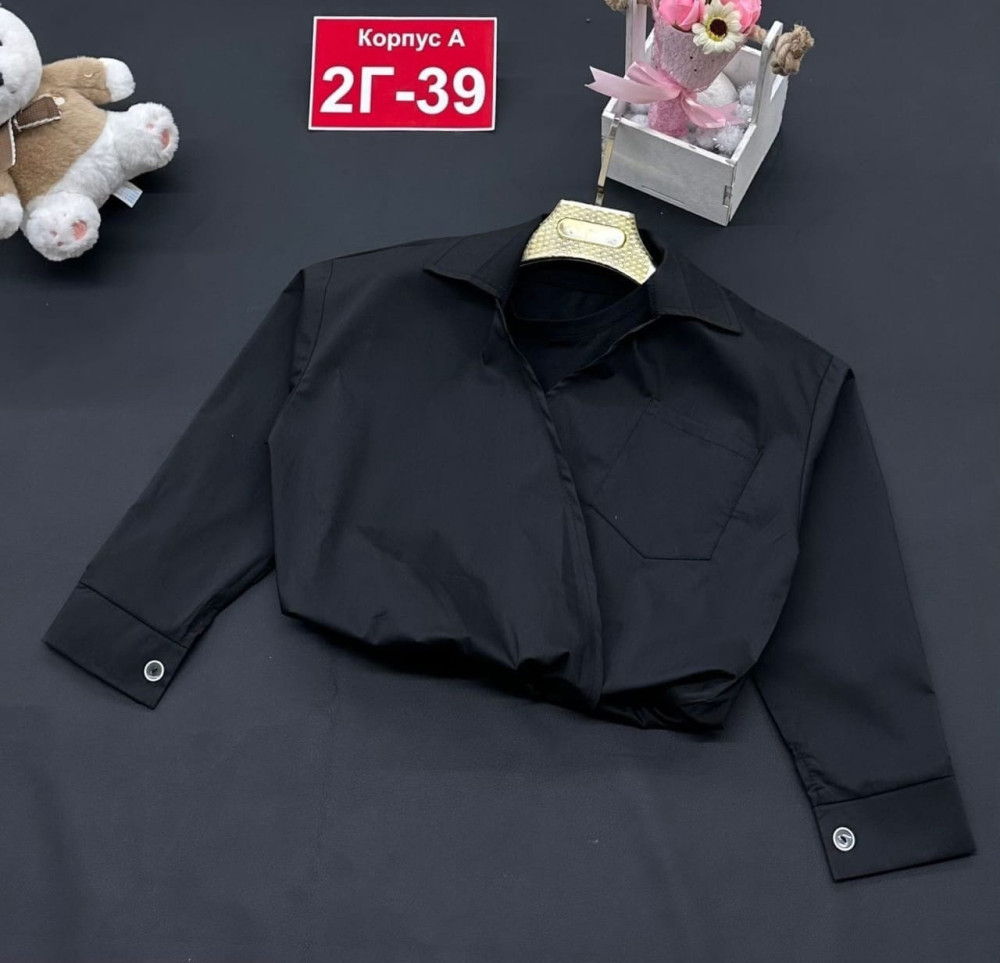 Детская рубашка черная купить в Интернет-магазине Садовод База - цена 750 руб Садовод интернет-каталог