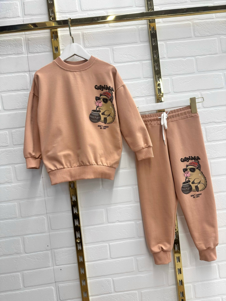 Детский костюм бежевый купить в Интернет-магазине Садовод База - цена 1099 руб Садовод интернет-каталог