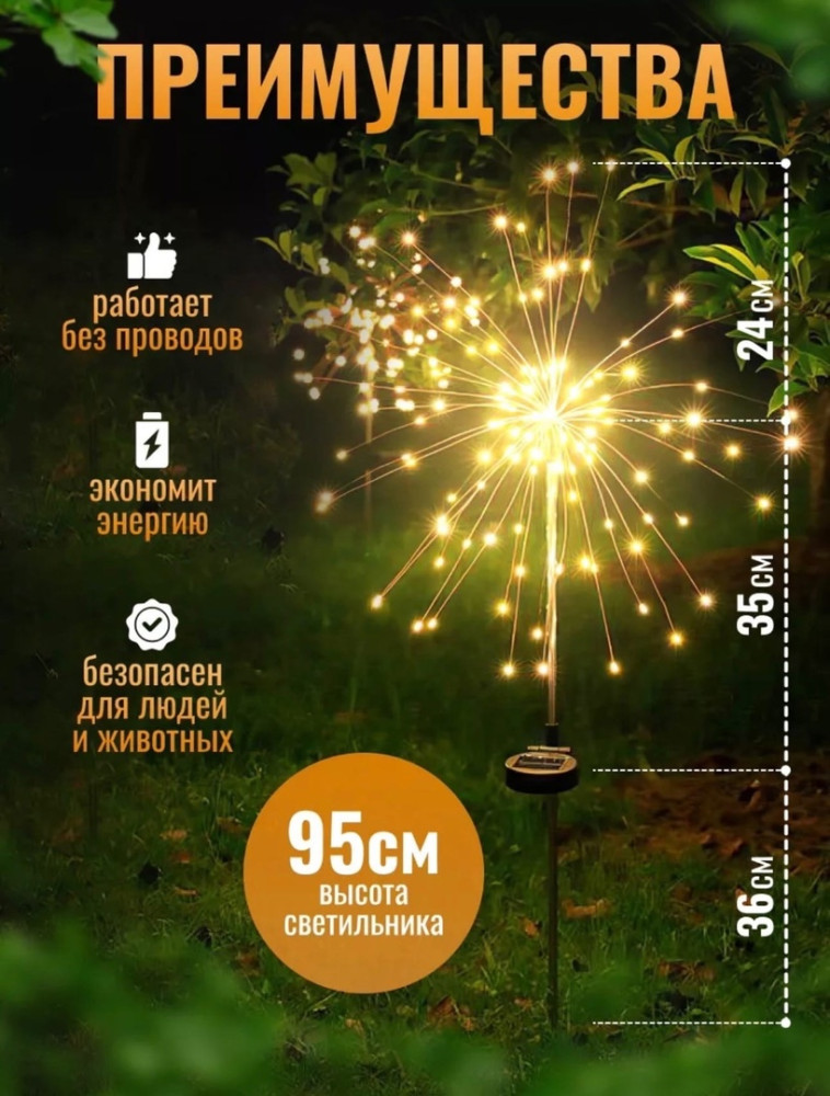 🔺Светильники на Солнечой батарее купить в Интернет-магазине Садовод База - цена 350 руб Садовод интернет-каталог