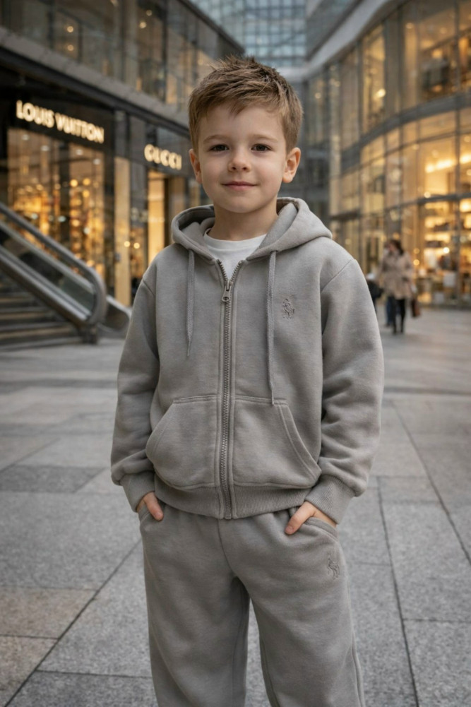 Детский костюм серый купить в Интернет-магазине Садовод База - цена 1599 руб Садовод интернет-каталог