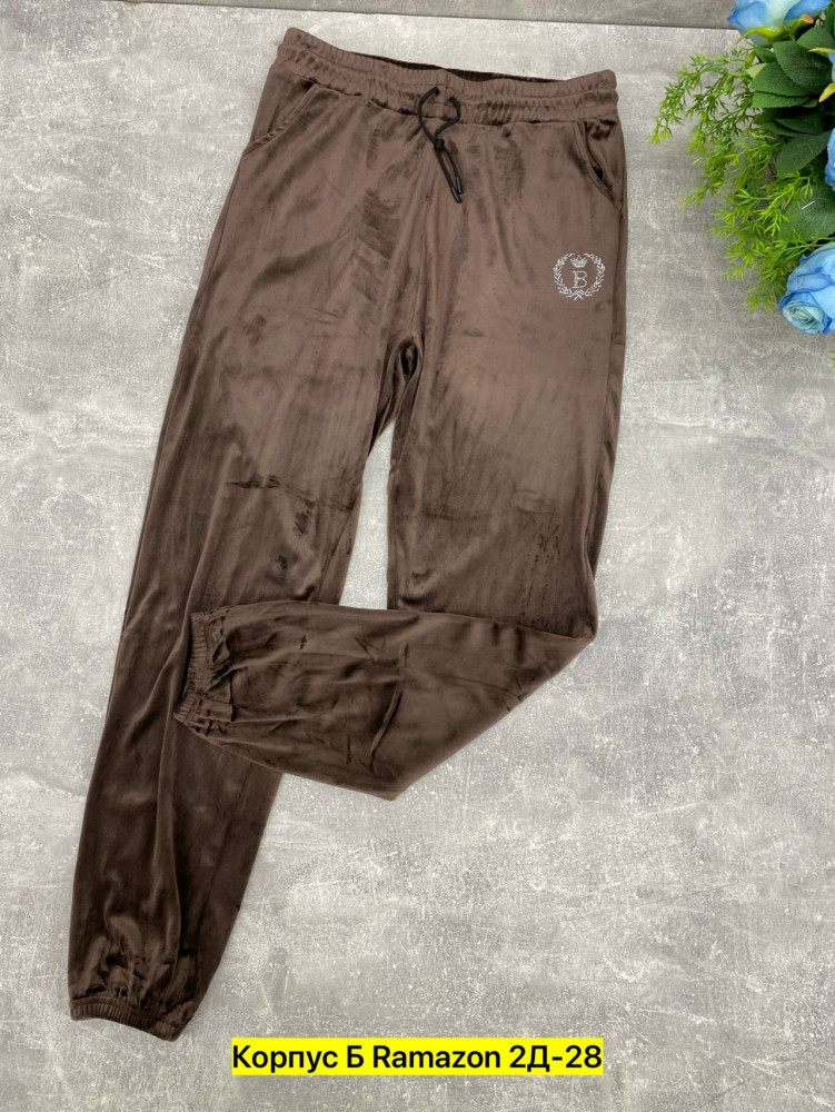 Женские брюки коричневые