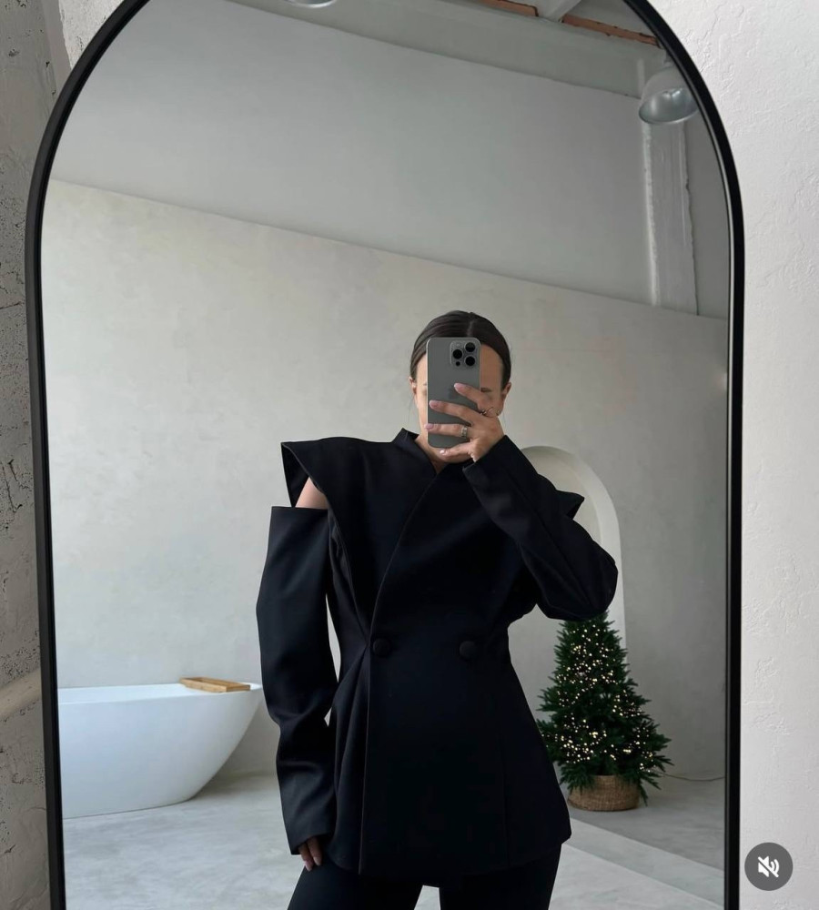 Женский пиджак черный купить в Интернет-магазине Садовод База - цена 2800 руб Садовод интернет-каталог