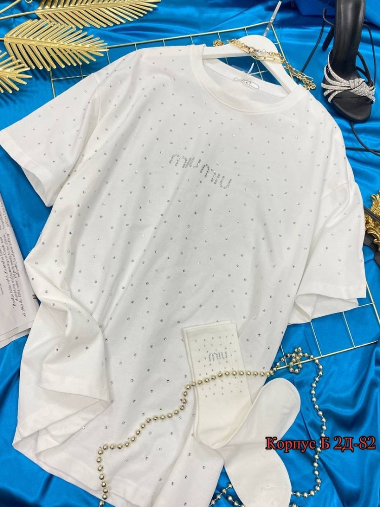 Женская футболка белая купить в Интернет-магазине Садовод База - цена 899 руб Садовод интернет-каталог