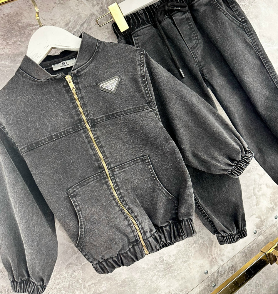 Детский костюм черный купить в Интернет-магазине Садовод База - цена 1950 руб Садовод интернет-каталог