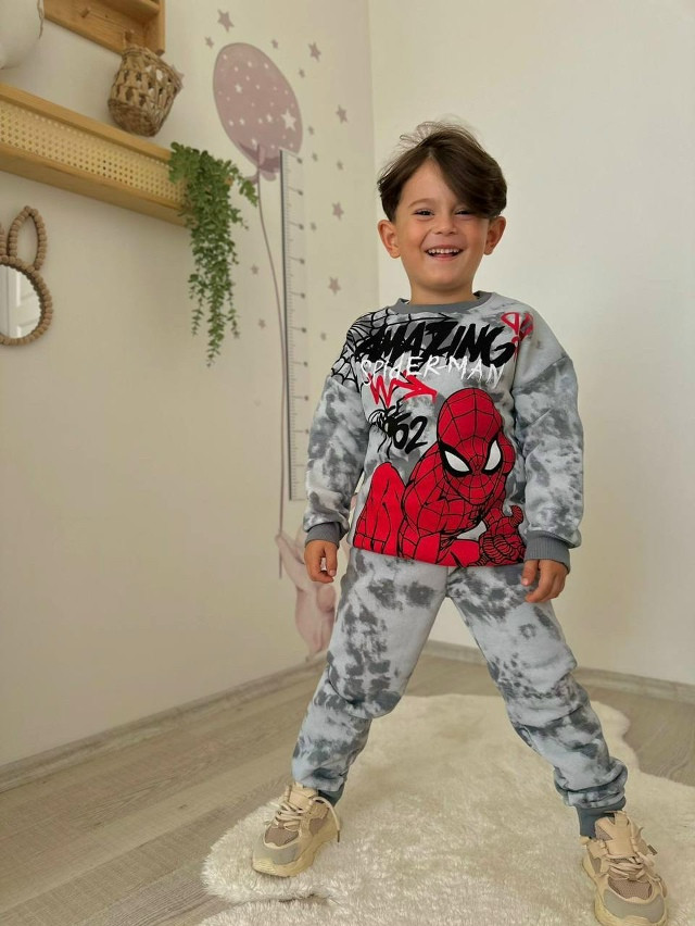 Детский костюм серый купить в Интернет-магазине Садовод База - цена 1199 руб Садовод интернет-каталог