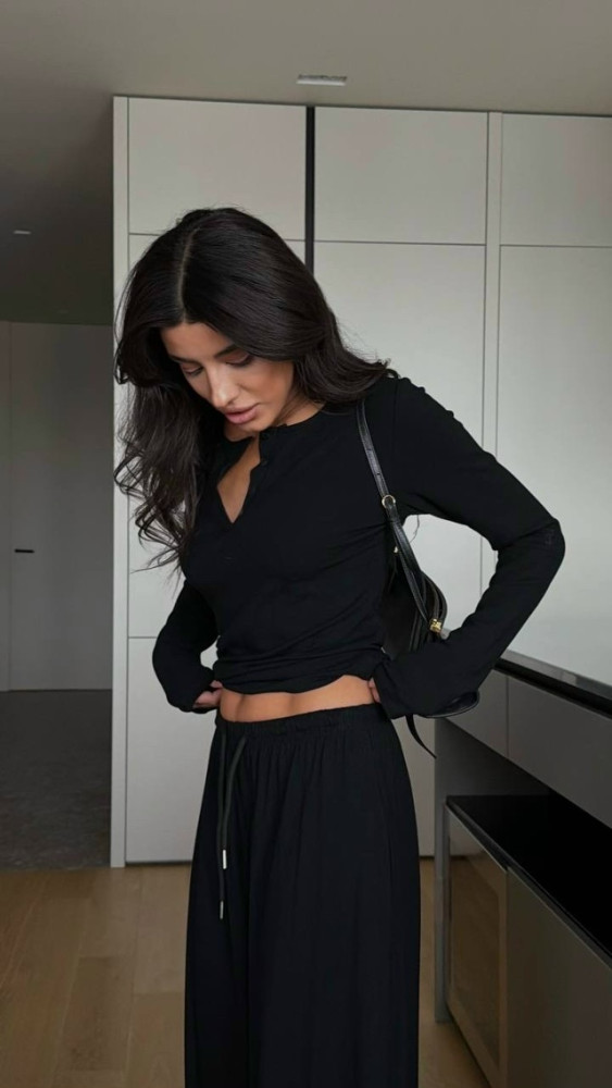 Женский костюм черный купить в Интернет-магазине Садовод База - цена 1500 руб Садовод интернет-каталог