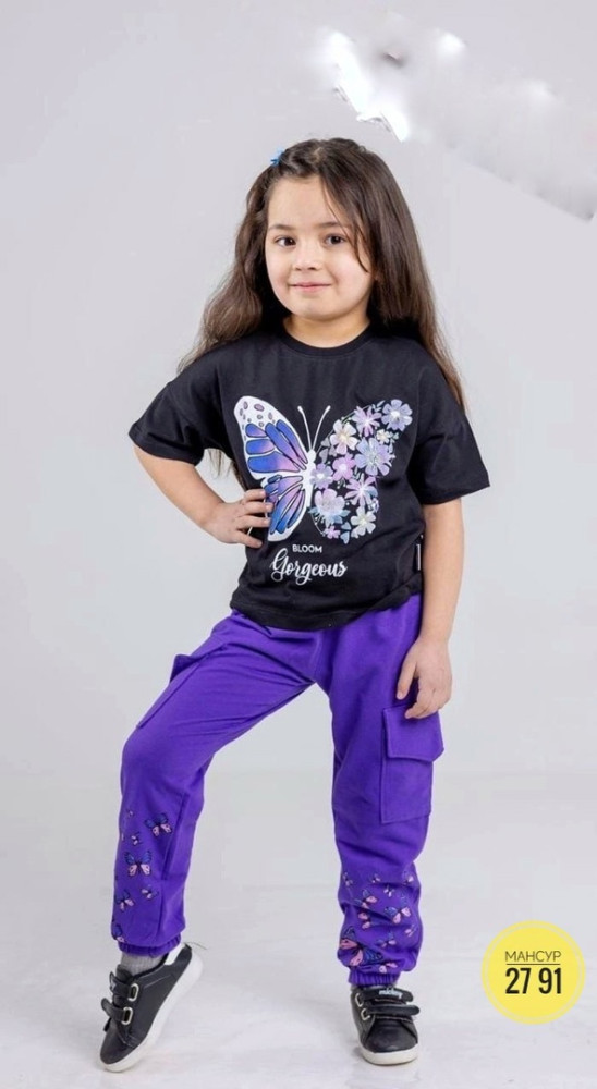 Детский костюм фиолетовый купить в Интернет-магазине Садовод База - цена 650 руб Садовод интернет-каталог