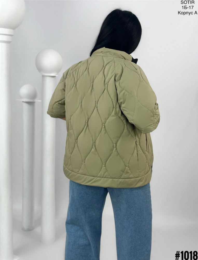 Куртка женская зеленая купить в Интернет-магазине Садовод База - цена 1400 руб Садовод интернет-каталог