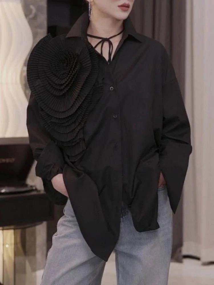 Женская рубашка черная купить в Интернет-магазине Садовод База - цена 1300 руб Садовод интернет-каталог