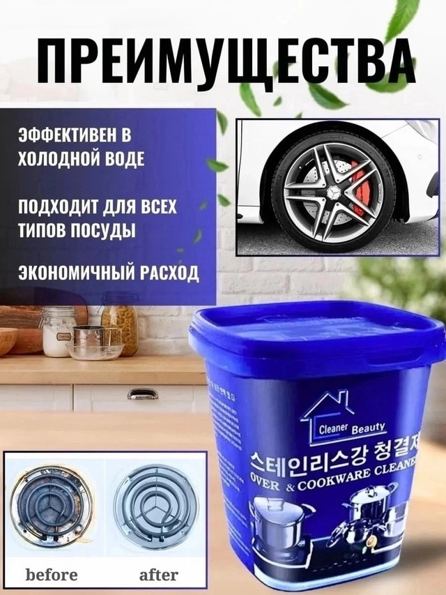 Средство для чистки кастрюль купить в Интернет-магазине Садовод База - цена 99 руб Садовод интернет-каталог