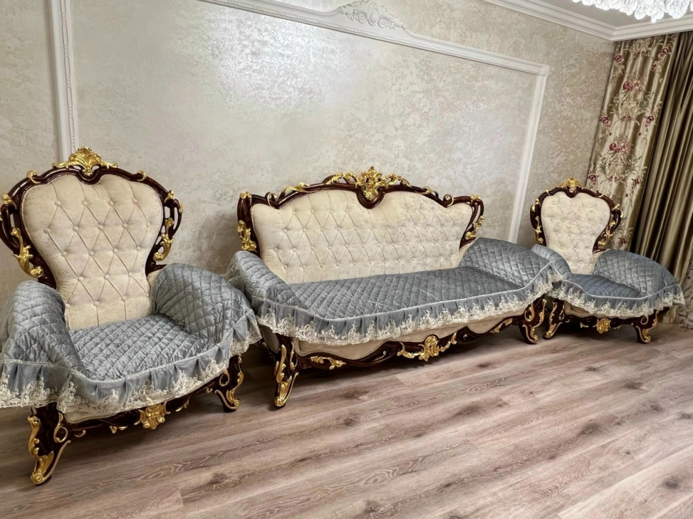 Покрывала на сидячую часть дивана и кресел на прорезиненной основе купить в Интернет-магазине Садовод База - цена 2700 руб Садовод интернет-каталог