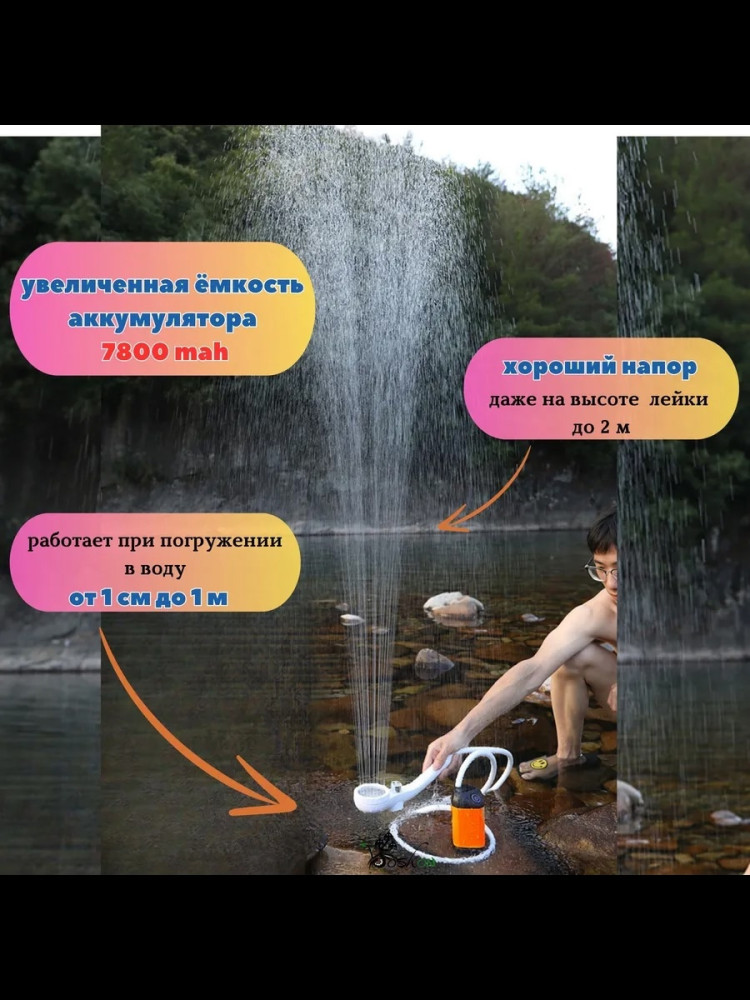 Походный душ для кемпинга и дачи купить в Интернет-магазине Садовод База - цена 1499 руб Садовод интернет-каталог