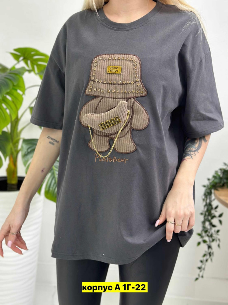 Женская футболка серая купить в Интернет-магазине Садовод База - цена 1000 руб Садовод интернет-каталог