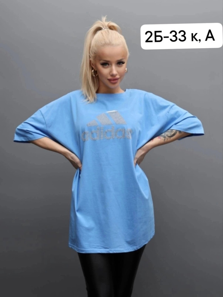 Женская футболка голубая купить в Интернет-магазине Садовод База - цена 490 руб Садовод интернет-каталог