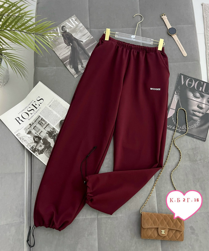 Штаны бордовые купить в Интернет-магазине Садовод База - цена 650 руб Садовод интернет-каталог