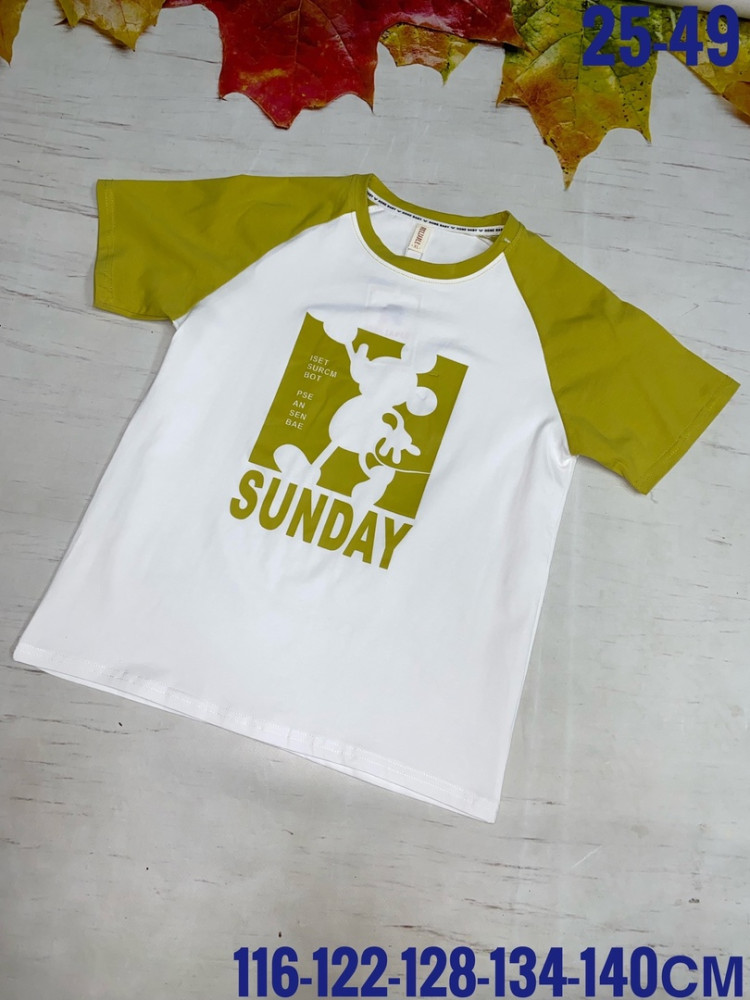 Детская футболка золотистая купить в Интернет-магазине Садовод База - цена 400 руб Садовод интернет-каталог