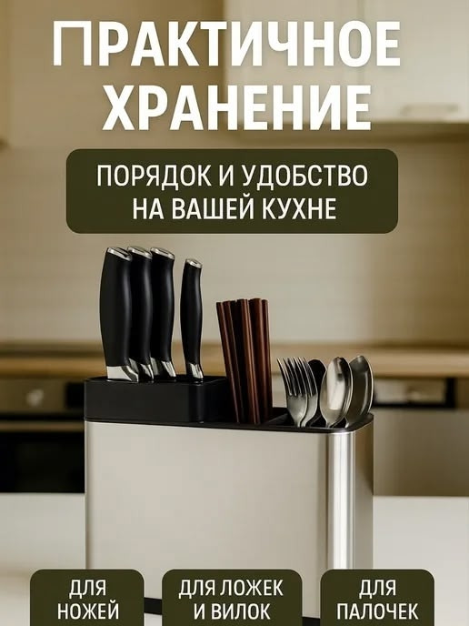 Подставка для ножей и столовых приборов купить в Интернет-магазине Садовод База - цена 250 руб Садовод интернет-каталог