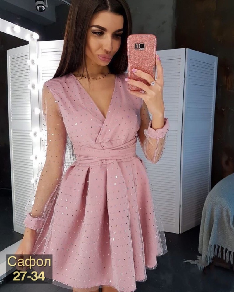 Платье розовое купить в Интернет-магазине Садовод База - цена 1000 руб Садовод интернет-каталог