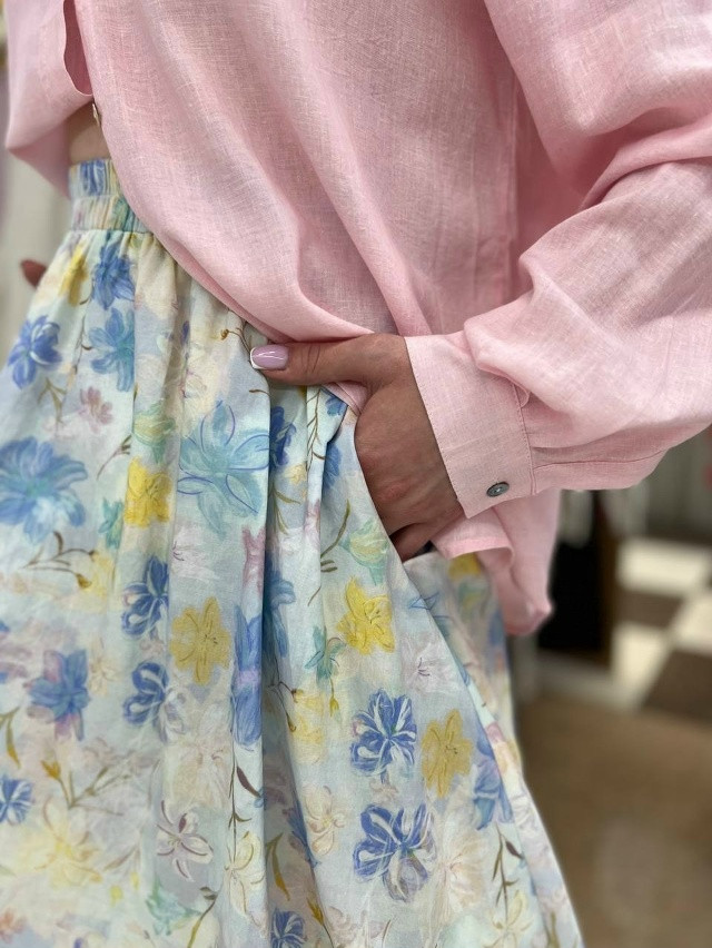 Юбка голубая купить в Интернет-магазине Садовод База - цена 1500 руб Садовод интернет-каталог