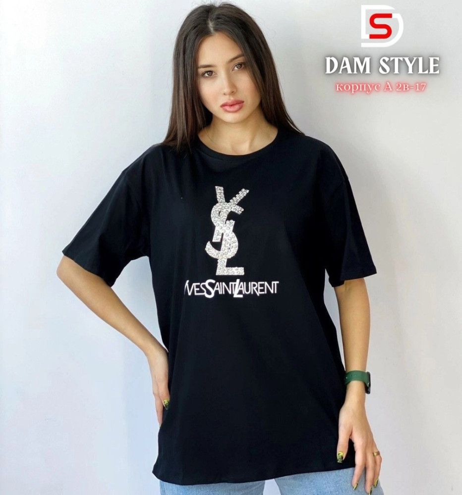 Женская футболка черная купить в Интернет-магазине Садовод База - цена 1000 руб Садовод интернет-каталог