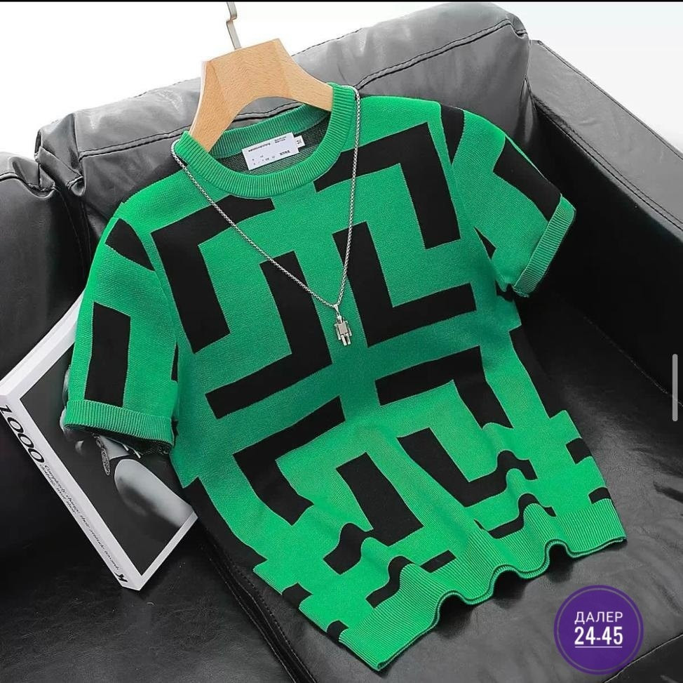 Женская футболка зеленая купить в Интернет-магазине Садовод База - цена 600 руб Садовод интернет-каталог