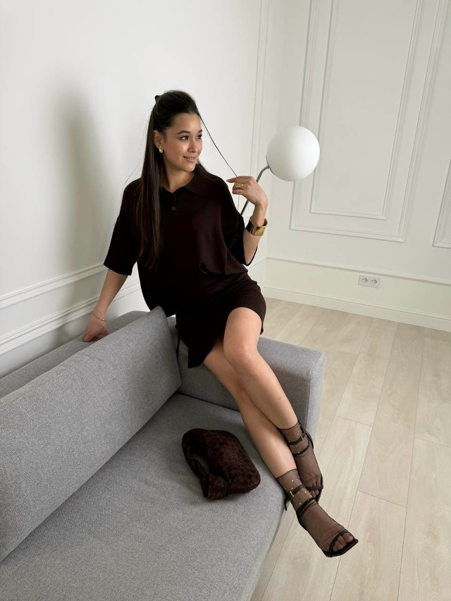 Женский костюм коричневый купить в Интернет-магазине Садовод База - цена 1500 руб Садовод интернет-каталог