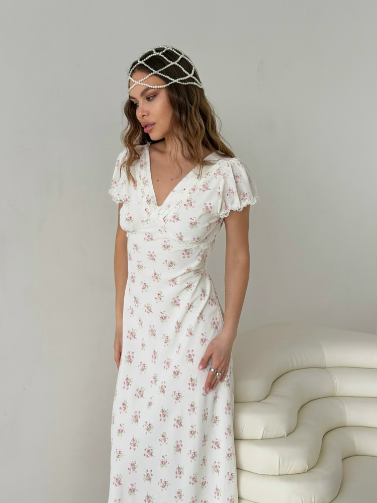 Платье белое купить в Интернет-магазине Садовод База - цена 1800 руб Садовод интернет-каталог