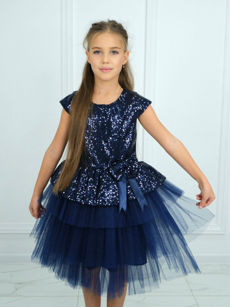 Платье синее купить в Интернет-магазине Садовод База - цена 1399 руб Садовод интернет-каталог