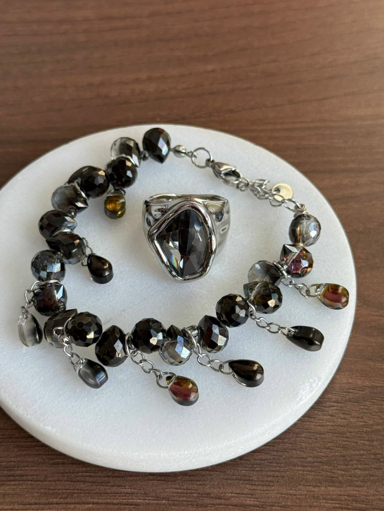 ✨ Массивное кольцо с камнем купить в Интернет-магазине Садовод База - цена 350 руб Садовод интернет-каталог