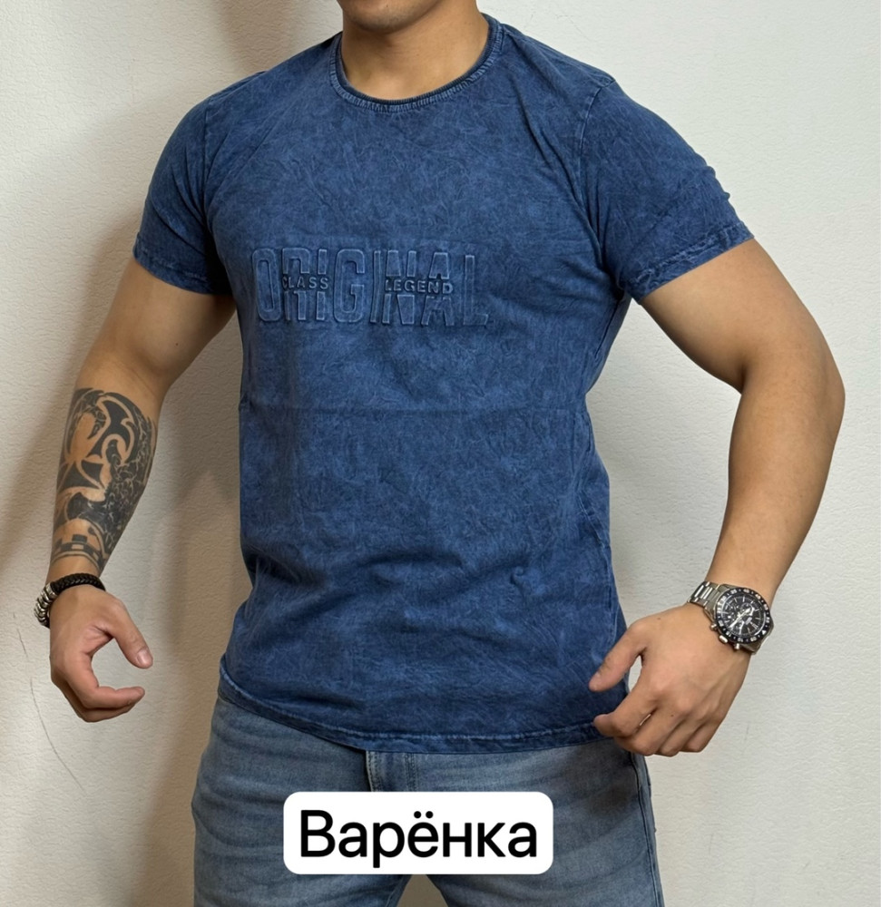 Футболка для мужчин, хлопок купить в Интернет-магазине Садовод База - цена 450 руб Садовод интернет-каталог