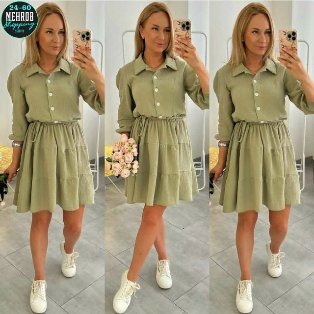 Платье зеленое купить в Интернет-магазине Садовод База - цена 600 руб Садовод интернет-каталог