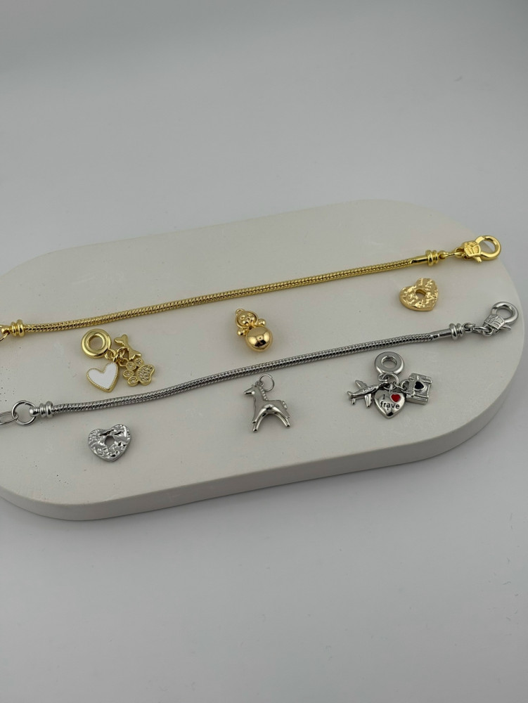 💎Браслет-основа для шармов купить в Интернет-магазине Садовод База - цена 200 руб Садовод интернет-каталог