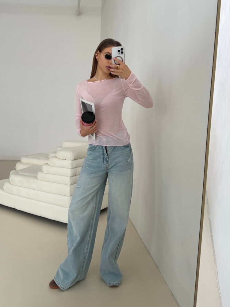 Лонгслив розовый купить в Интернет-магазине Садовод База - цена 1100 руб Садовод интернет-каталог