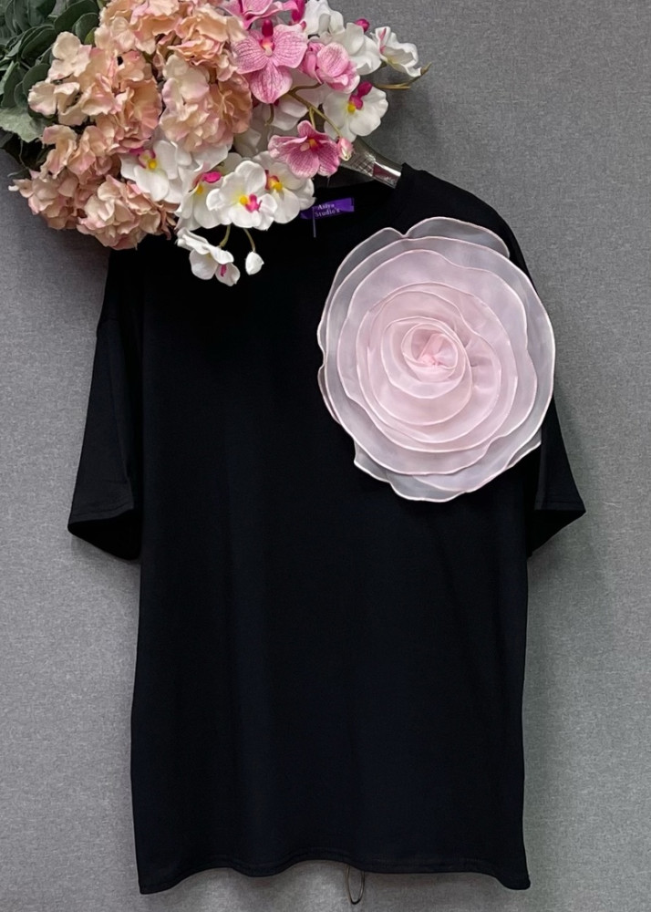 Женская футболка черная купить в Интернет-магазине Садовод База - цена 1000 руб Садовод интернет-каталог