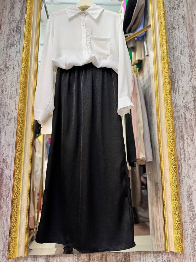 юбка черная купить в Интернет-магазине Садовод База - цена 1350 руб Садовод интернет-каталог