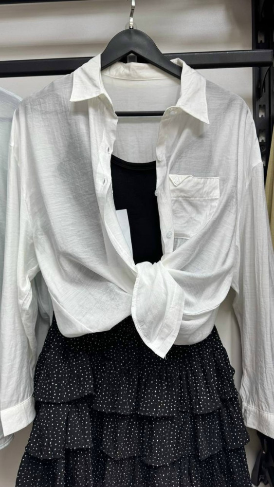 🛍Рубашка с кармашком🛍 купить в Интернет-магазине Садовод База - цена 900 руб Садовод интернет-каталог